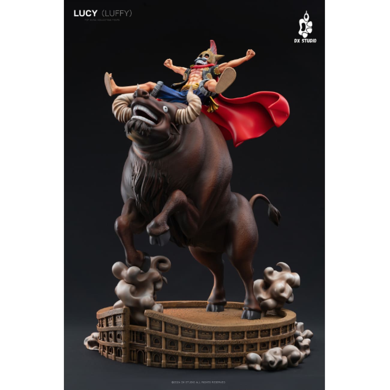 Dx Studio - Dressrosa Arc Monkey D. Luffy Riding Bull 