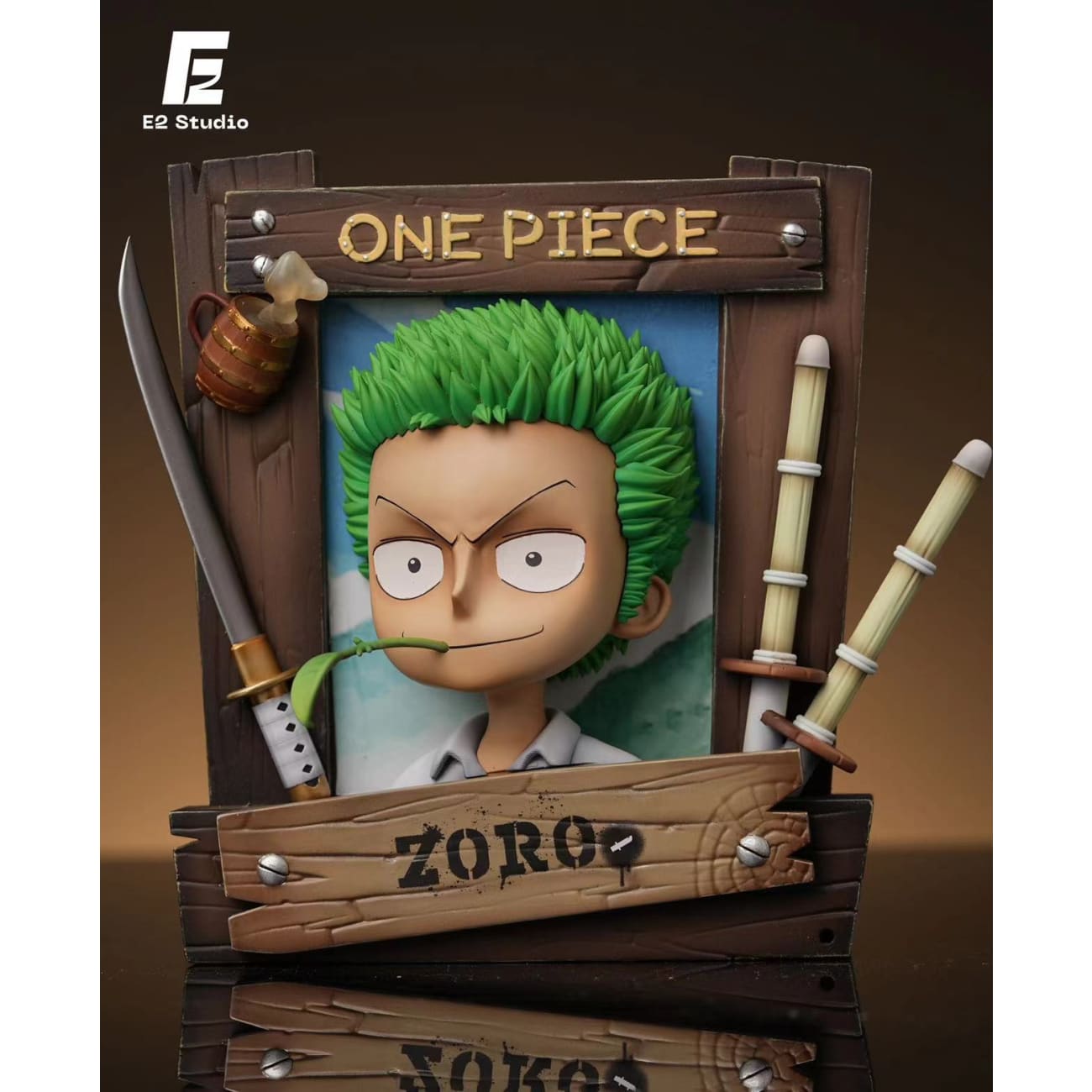 E2 Studio - Monkey D. Luffy / Tony Tony Chopper / Roronoa Zoro / Nami Chibi Frame Ver.