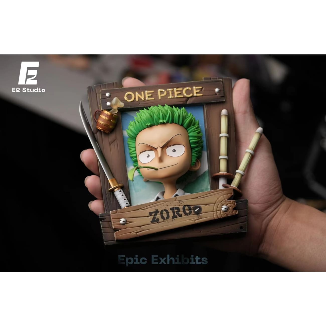 E2 Studio - Monkey D. Luffy / Tony Tony Chopper / Roronoa Zoro / Nami Chibi Frame Ver.