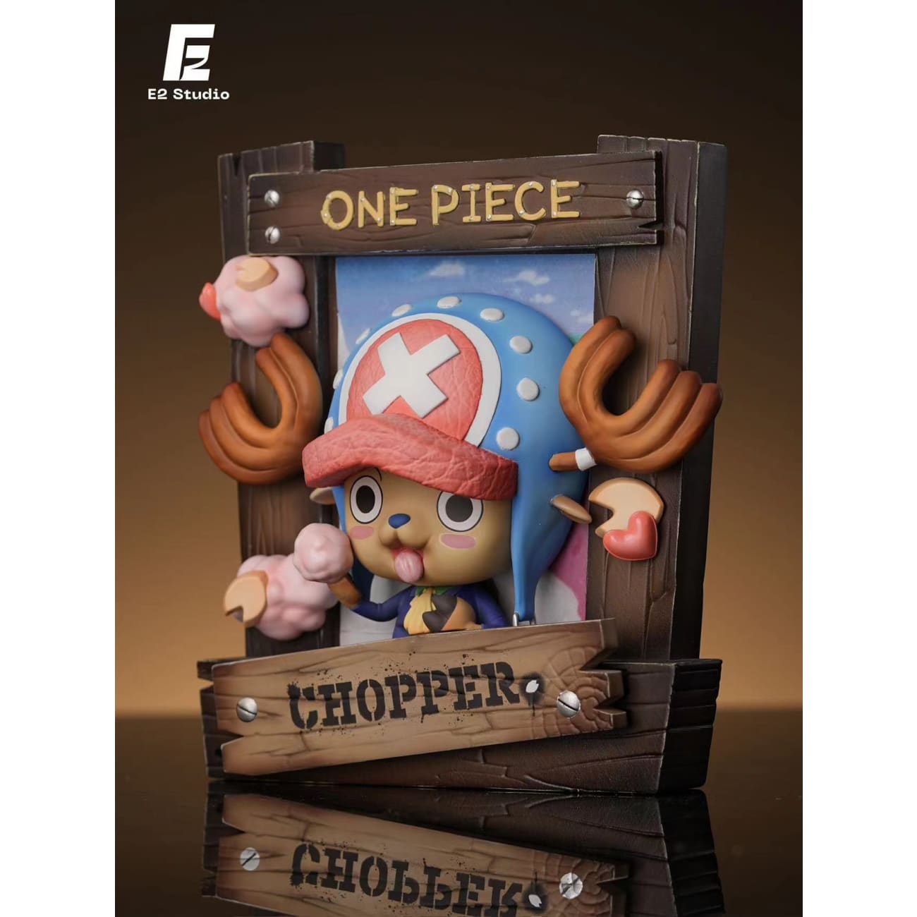 E2 Studio - Monkey D. Luffy / Tony Tony Chopper / Roronoa Zoro / Nami Chibi Frame Ver.