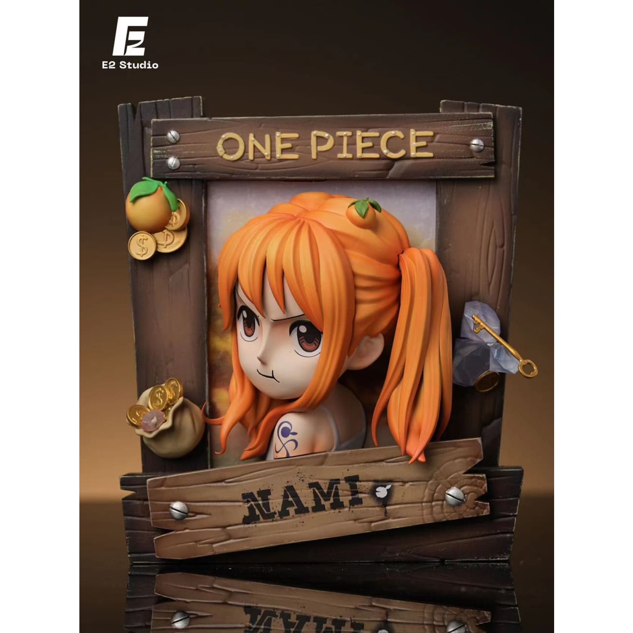 E2 Studio - Monkey D. Luffy / Tony Tony Chopper / Roronoa Zoro / Nami Chibi Frame Ver.