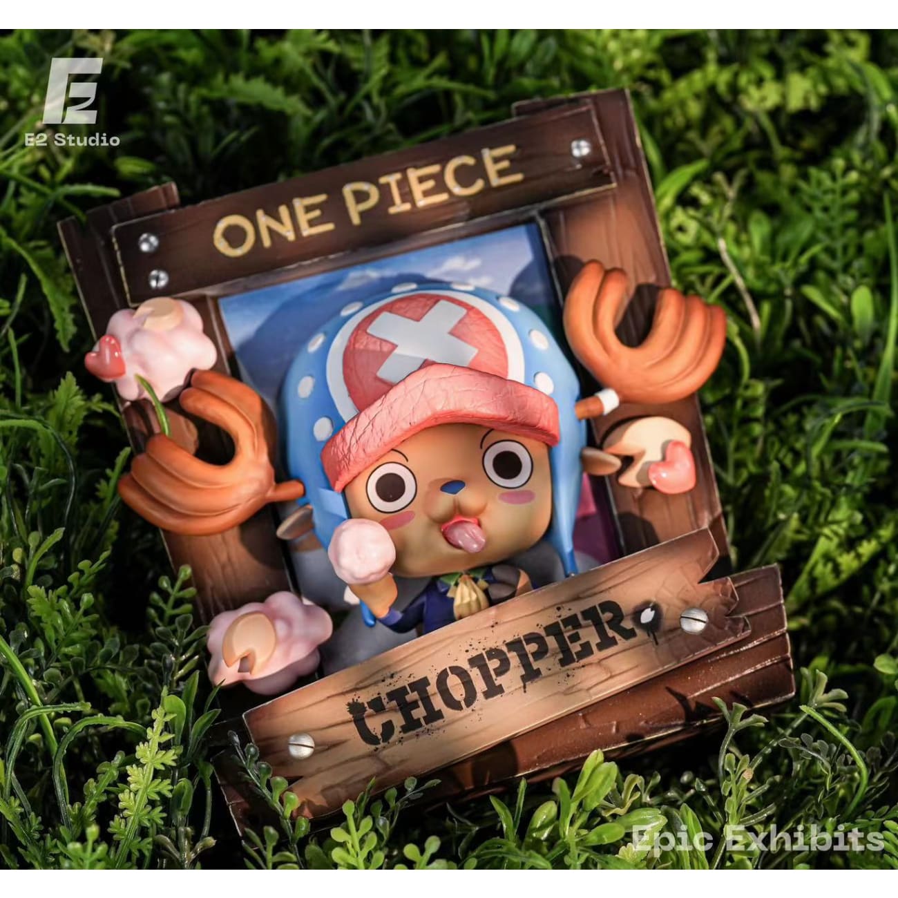 E2 Studio - Monkey D. Luffy / Tony Tony Chopper / Roronoa Zoro / Nami Chibi Frame Ver.