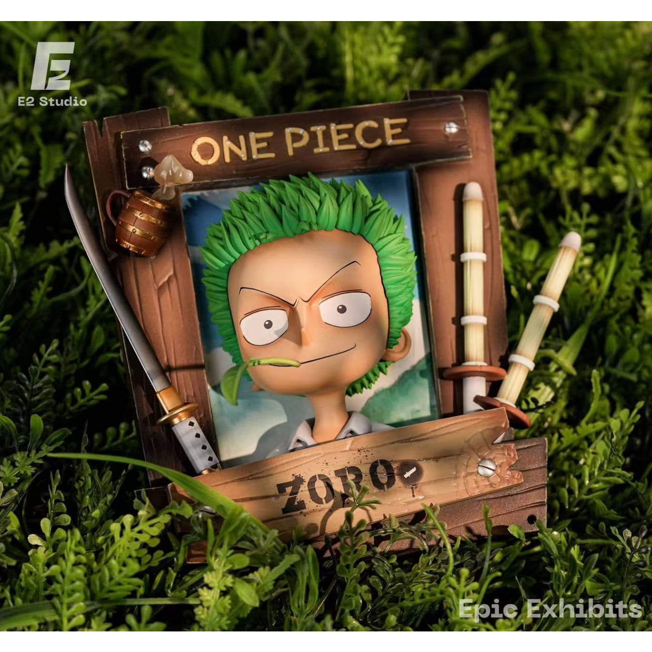 E2 Studio - Monkey D. Luffy / Tony Tony Chopper / Roronoa Zoro / Nami Chibi Frame Ver.