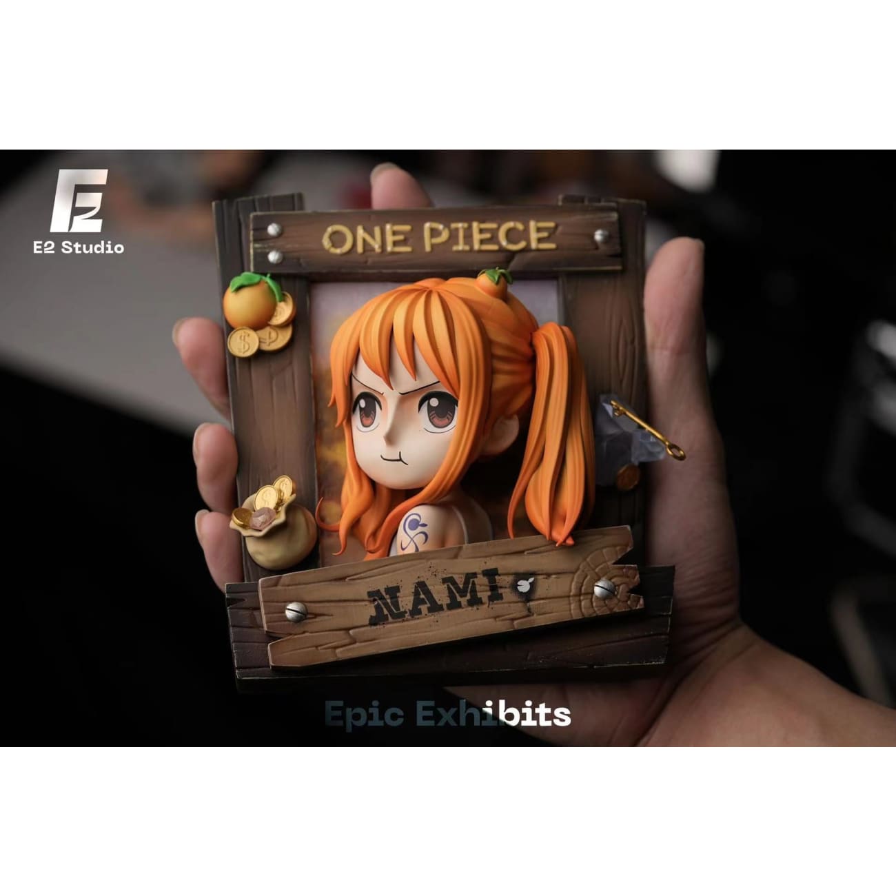 E2 Studio - Monkey D. Luffy / Tony Tony Chopper / Roronoa Zoro / Nami Chibi Frame Ver.