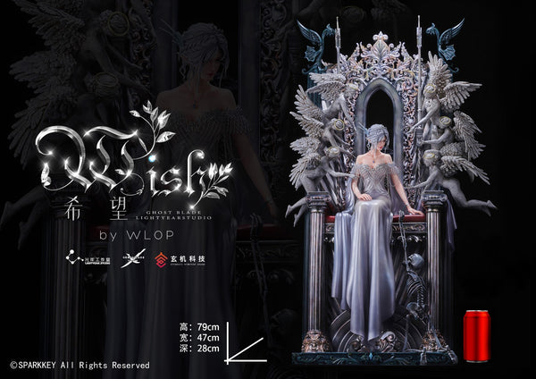 Light Year Studio X Sparkey Animation Studio X WLOP - Princess Yan Haiqin /Princess Ice / Yan/ Glace on Throne