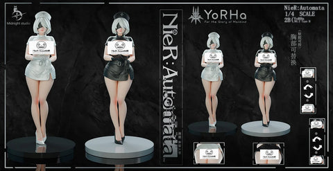 Zi Ye Studio / Midnight Studio - YoRHa No.2 Type B/ 2B Nurse Ver. [2 Variants]