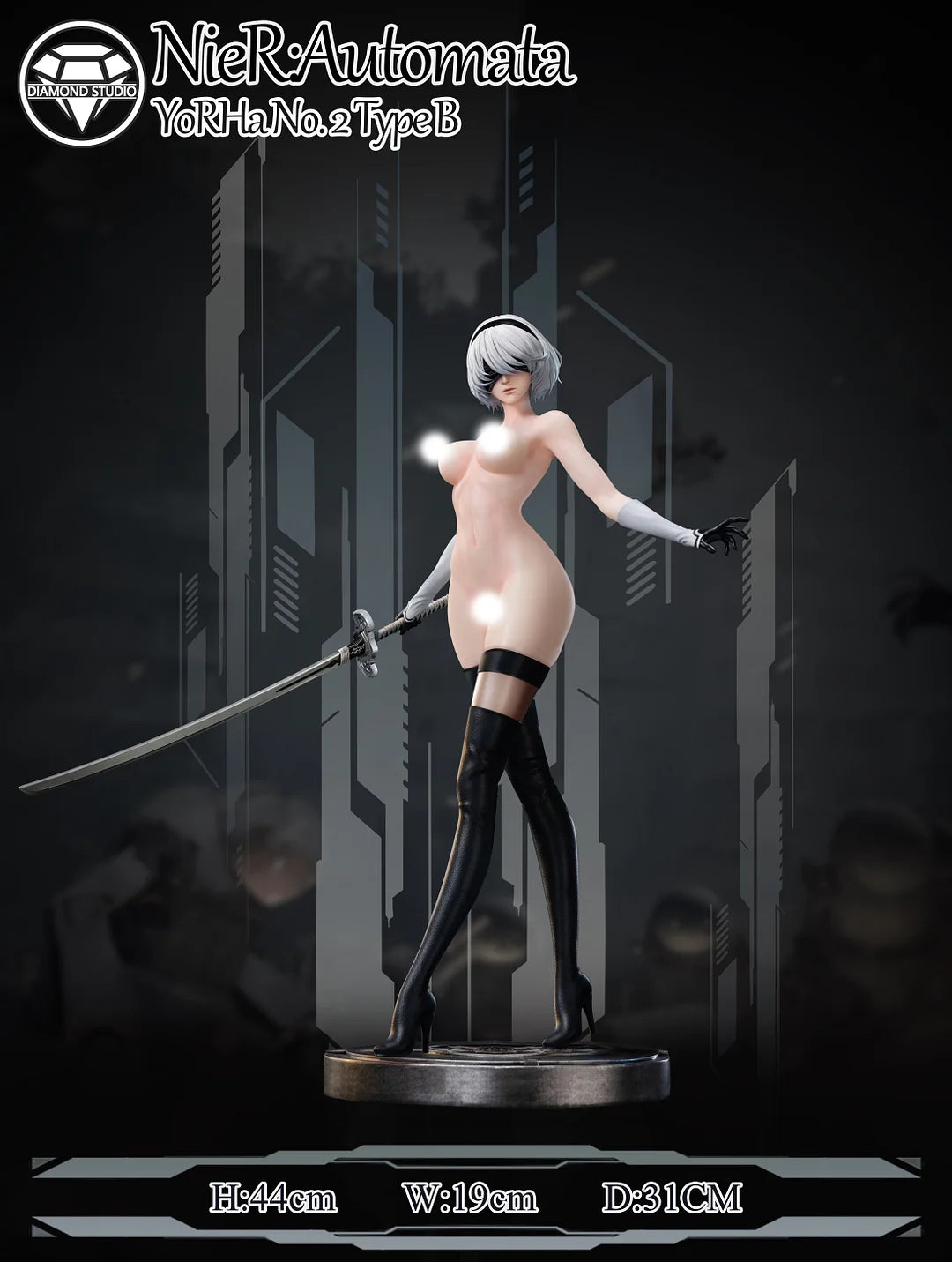 Diamond Studio - YoRHa No.2 Type B / 2B [2 Variants]