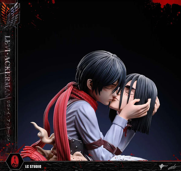 LC Studio - Mikasa Ackerman Kissing Eren Yeager Bust [2 Variants]