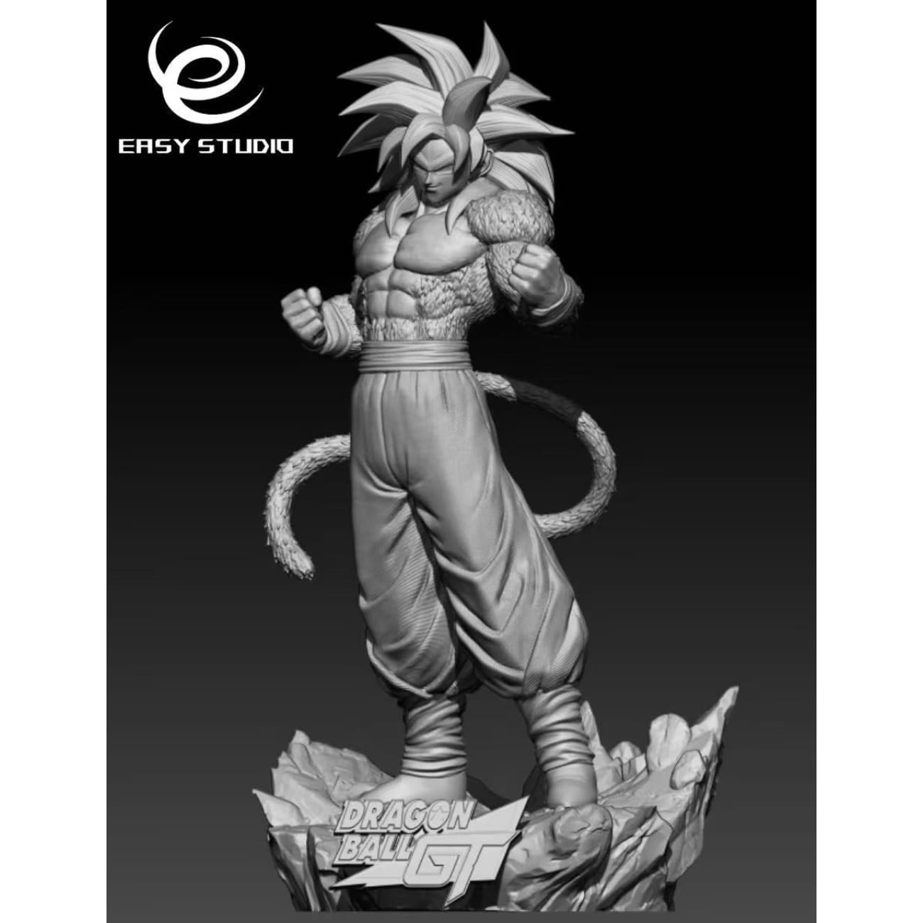 Easy Studio - Super Saiyan 4 Goku [2 Variants]