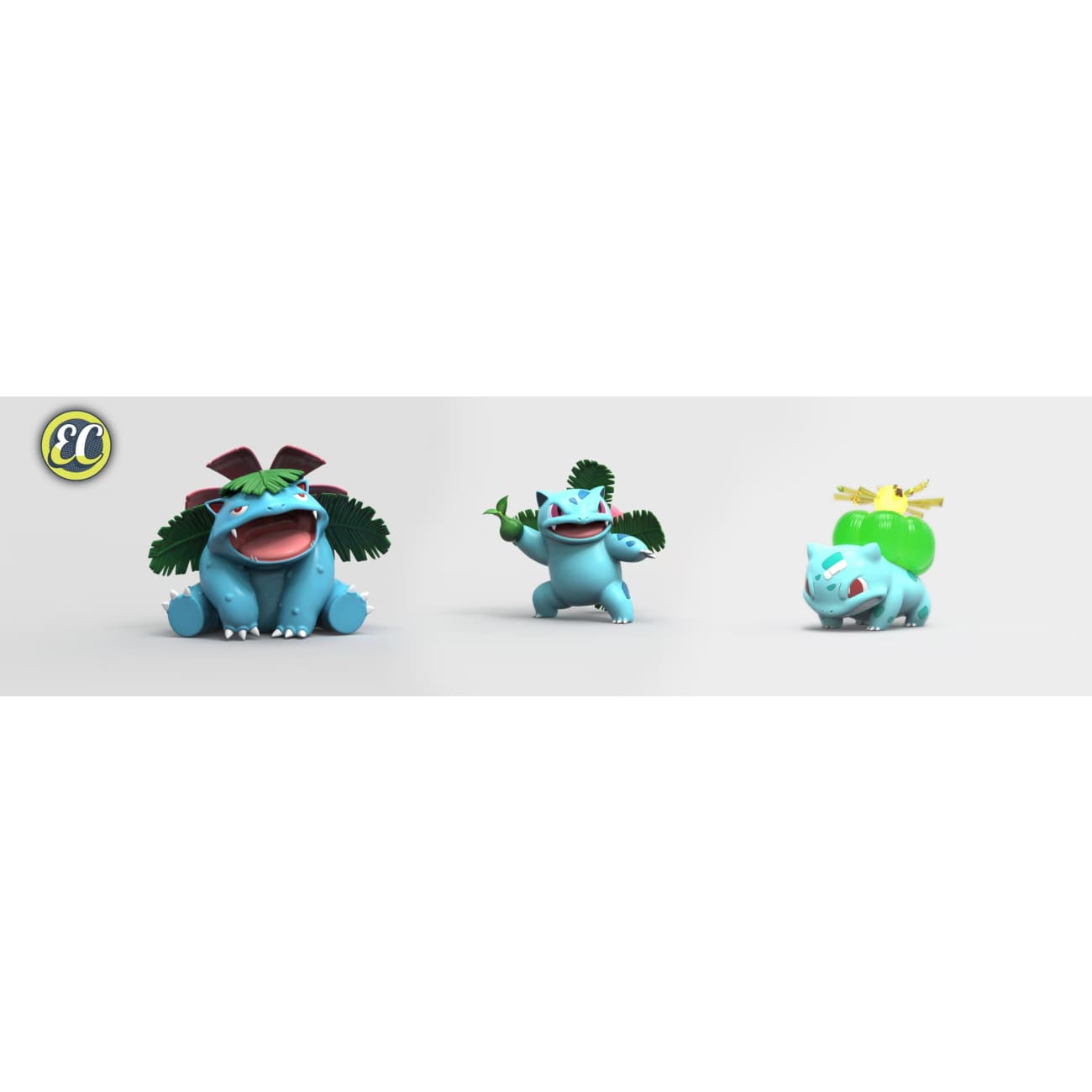 EC Studio - Venusaur Set / Pikachu