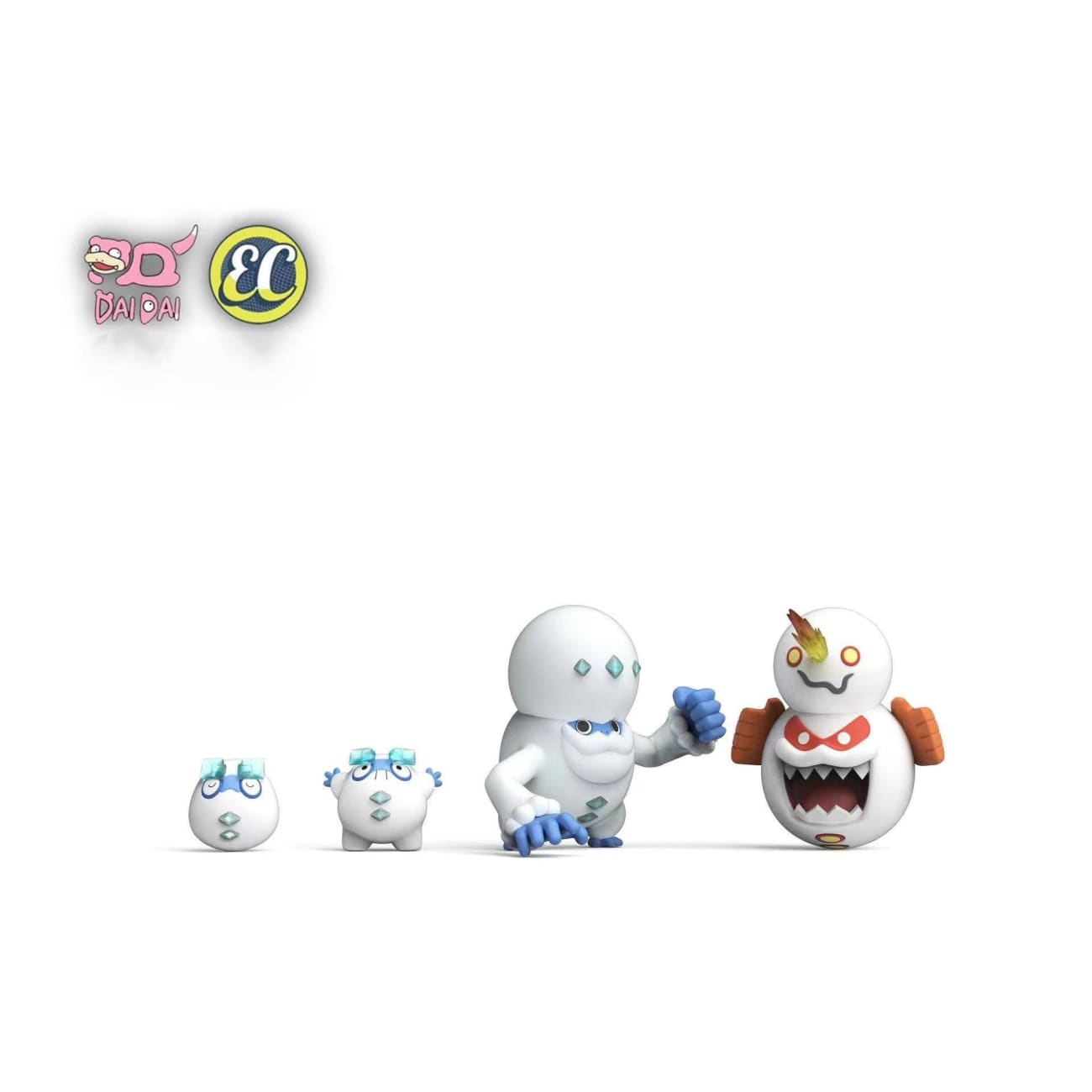 EC Studio x Dai Dai Studio - Galarian Darmanitan Evolutionary Group