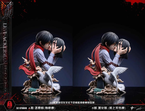 LC Studio - Mikasa Ackerman Kissing Eren Yeager Bust [2 Variants]