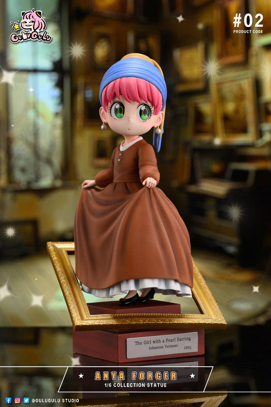 GULUGULU Studio - Anya Forger Cosplay Girl with a Pearl Earring