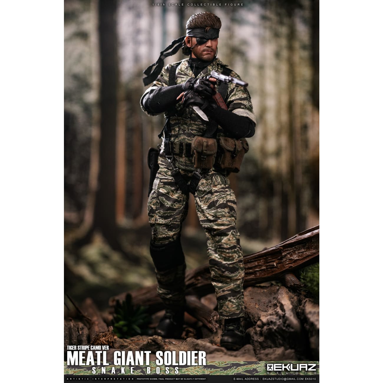 EKUAZ Studio - Metal Giant Soldier Snake Boss [2 Variants]