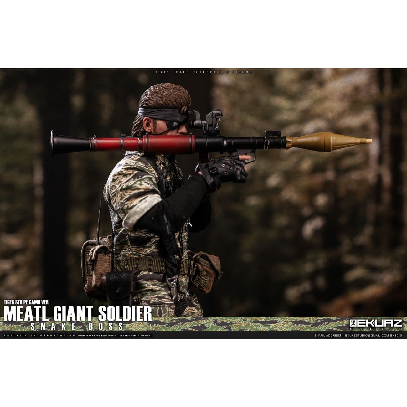 EKUAZ Studio - Metal Giant Soldier Snake Boss [2 Variants]