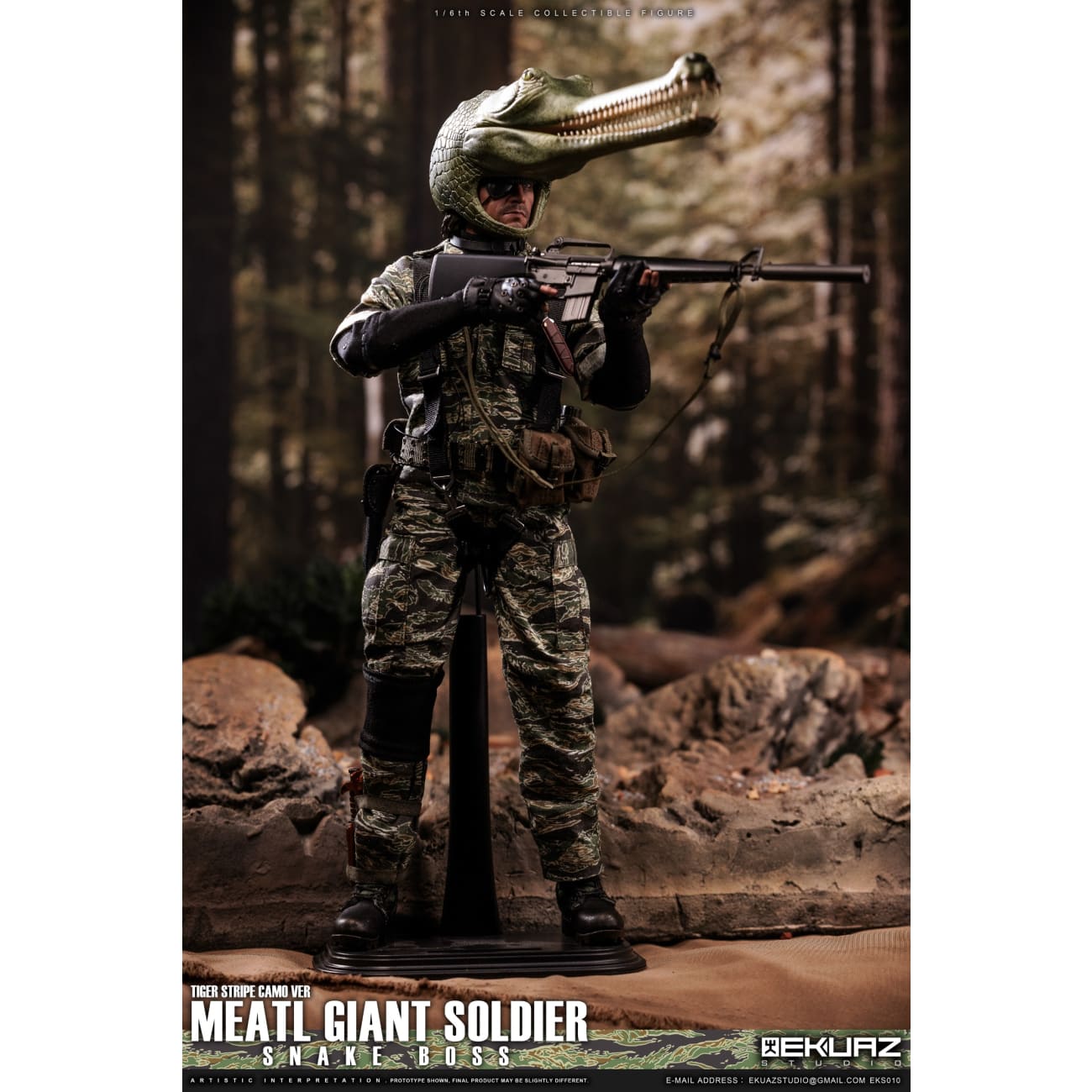 EKUAZ Studio - Metal Giant Soldier Snake Boss [2 Variants]