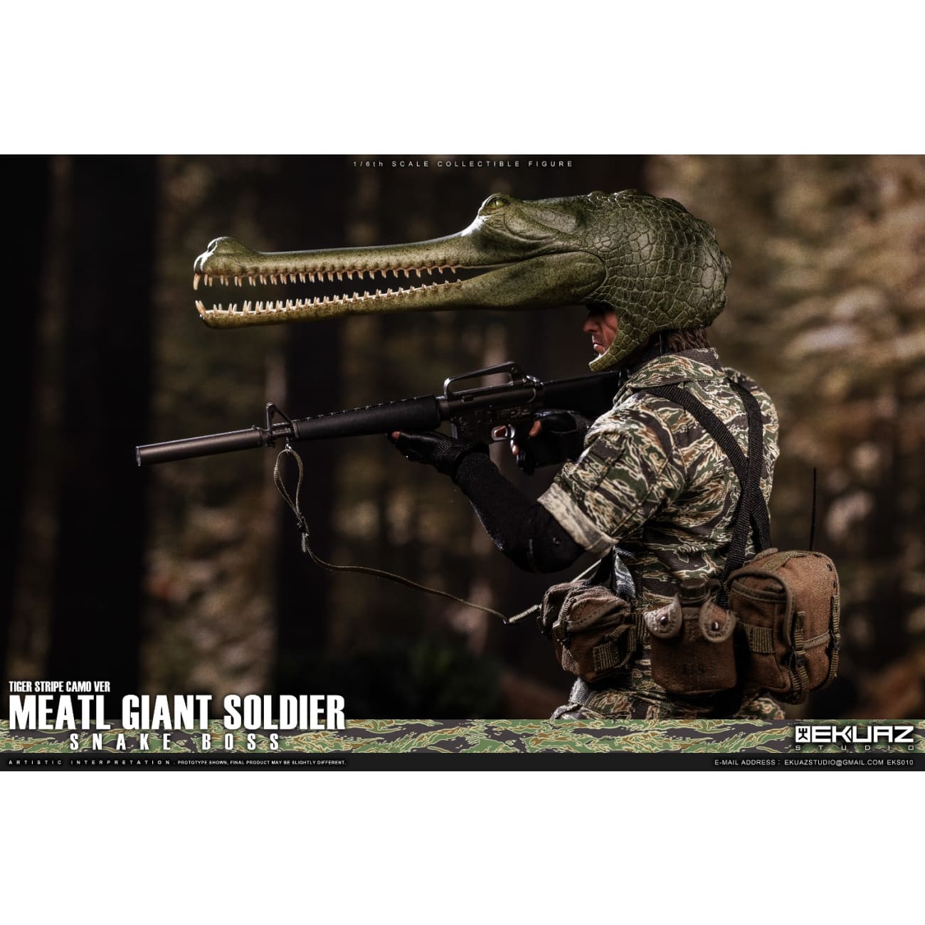 EKUAZ Studio - Metal Giant Soldier Snake Boss [2 Variants]