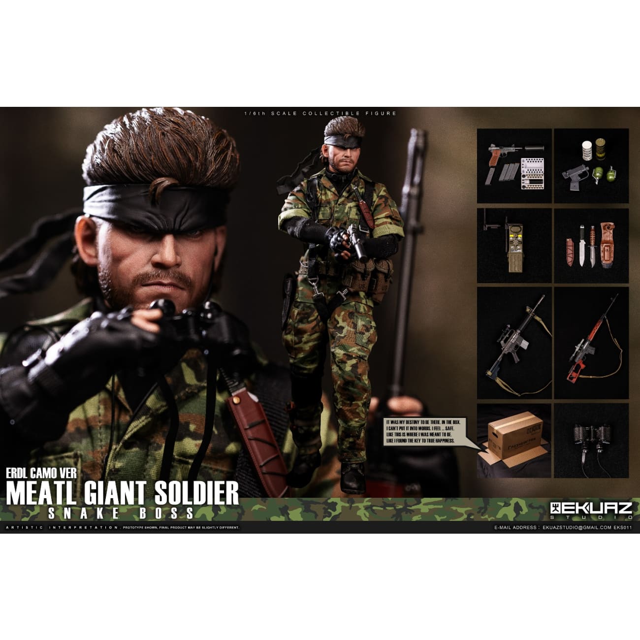 EKUAZ Studio - Metal Giant Soldier Snake Boss [2 Variants]