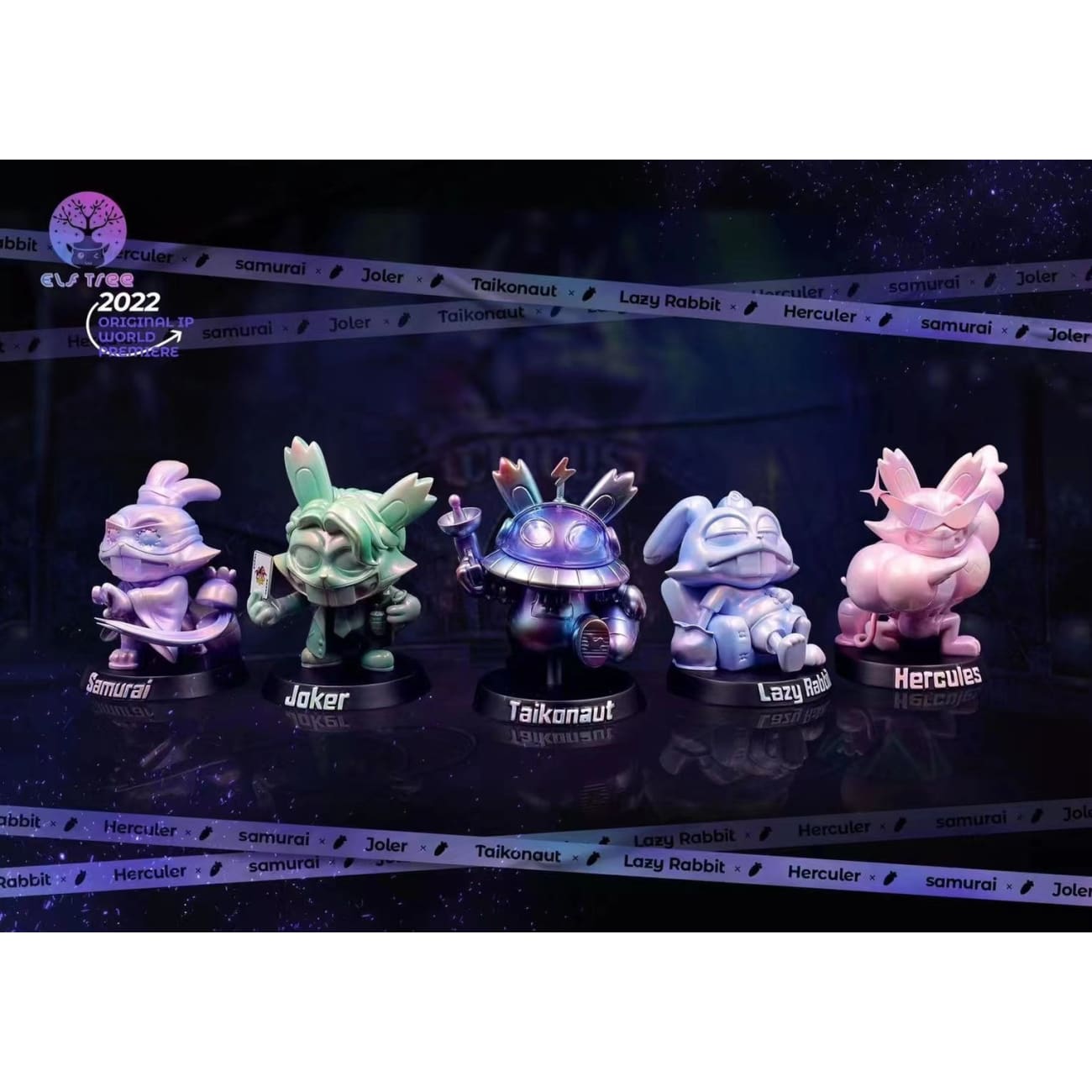 Elf Tree - UFO Rabbit [Samurai / Taikonaut / Lazy Rabbit / Hercules / Joker]
