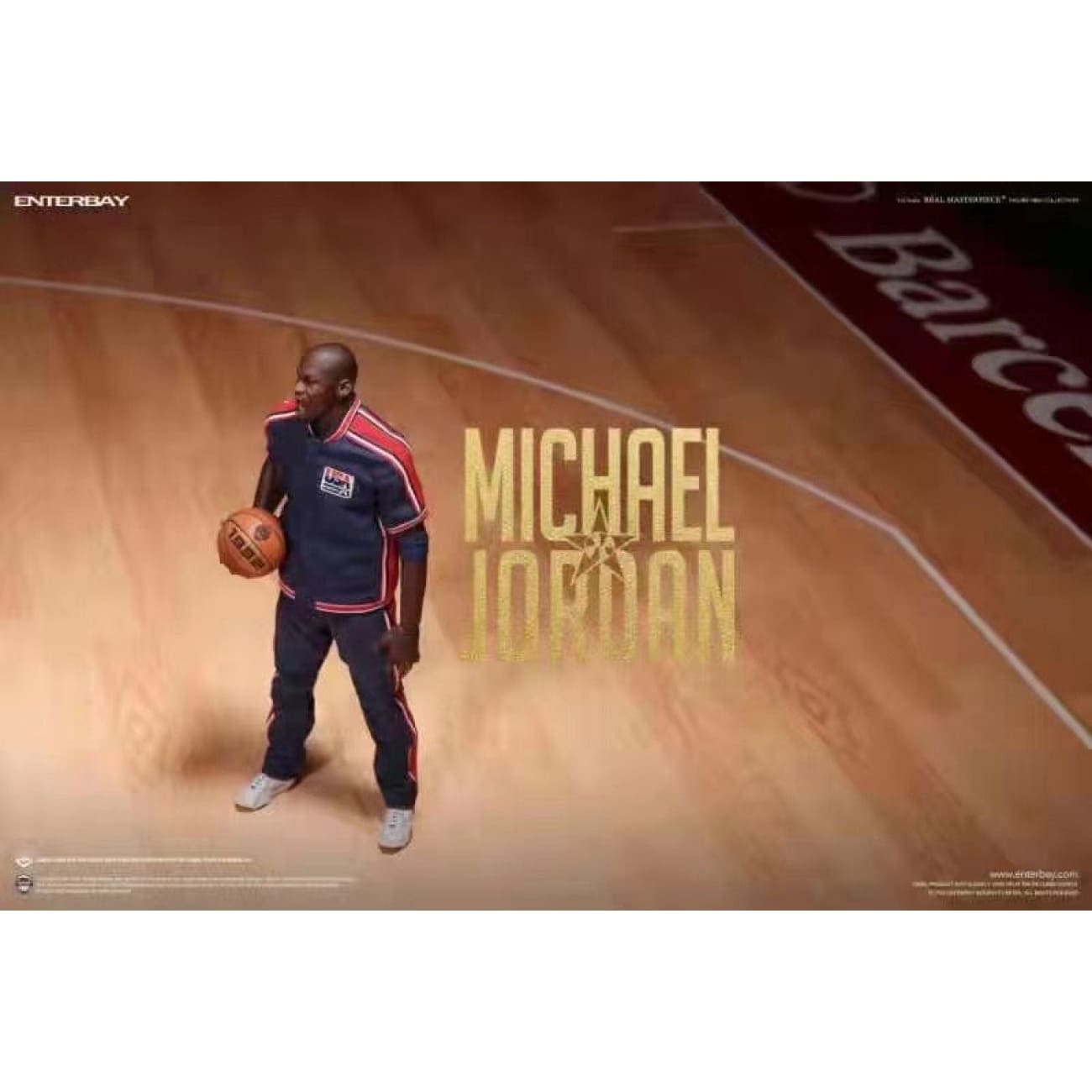 Enterbay - Michael Jordan Ball Jointed