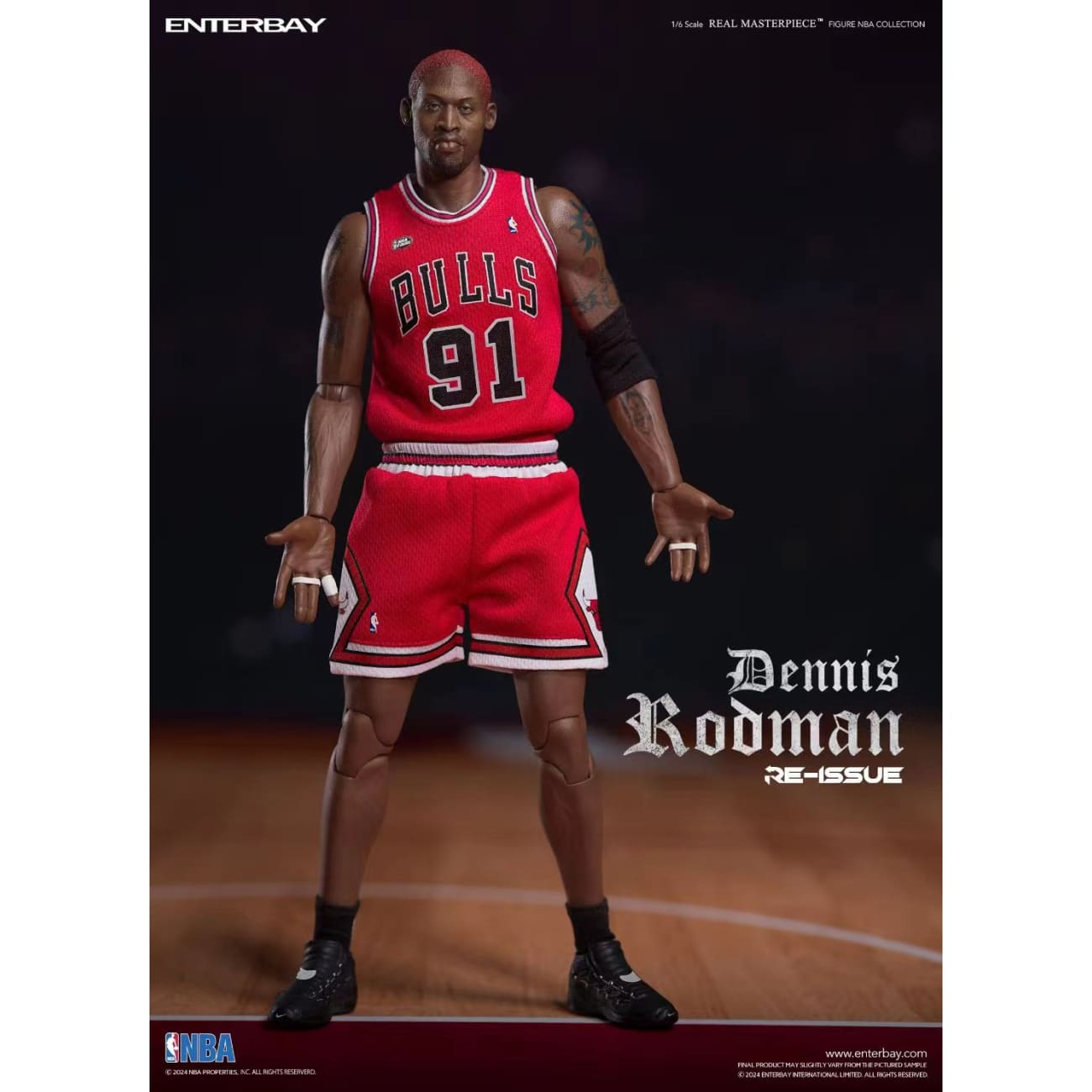 Enterbay Studio - Dennis Rodman [RM-1059] 
