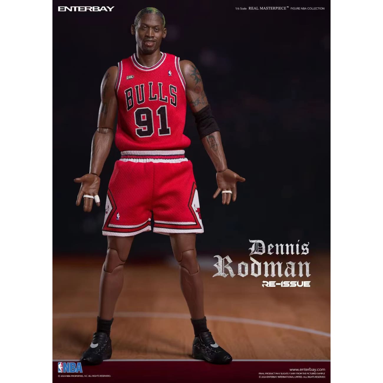 Enterbay Studio - Dennis Rodman [RM-1059] 