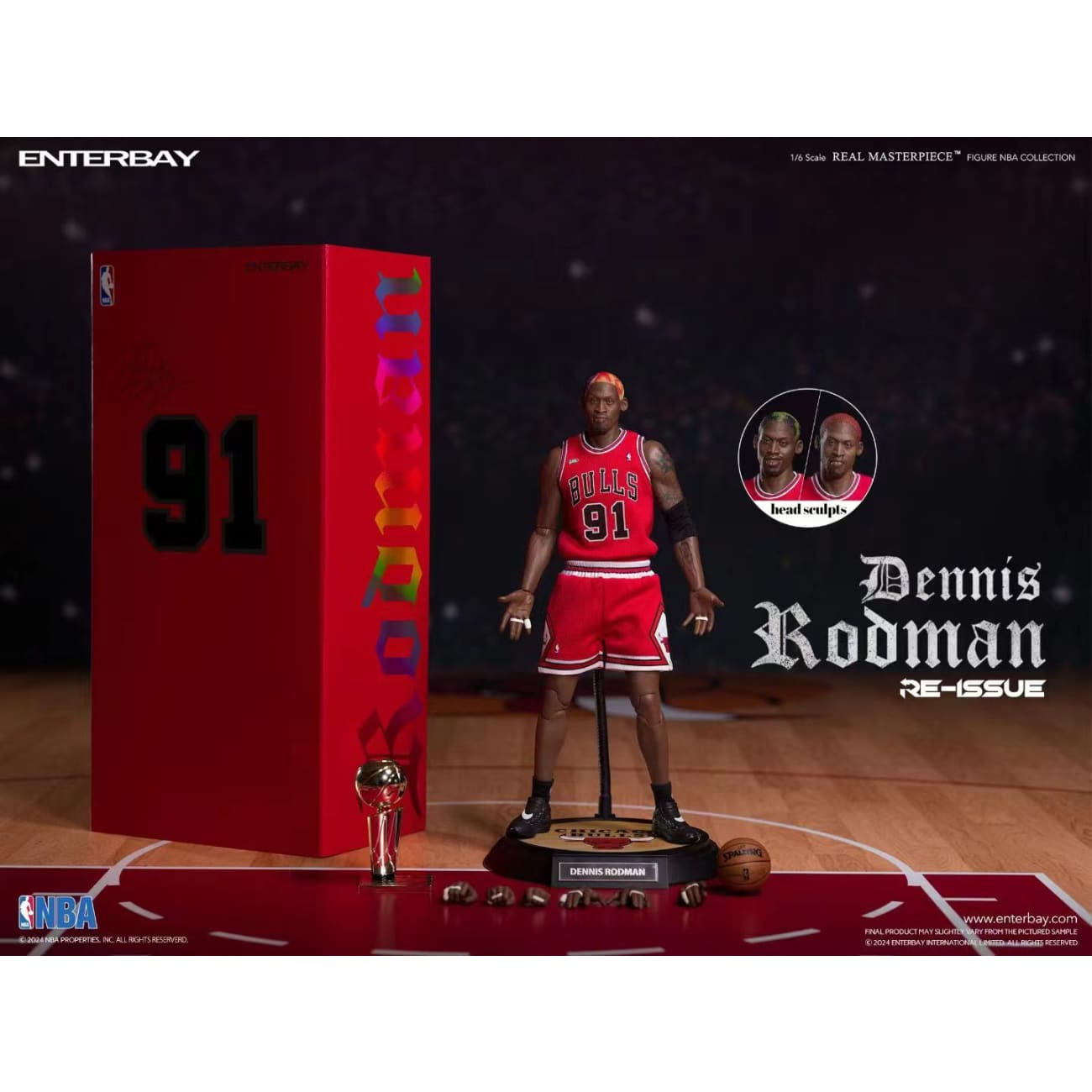 Enterbay Studio - Dennis Rodman [RM-1059] 