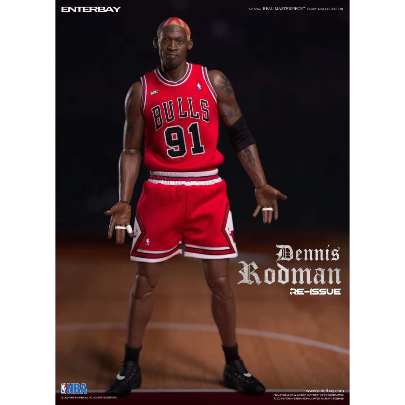 Enterbay Studio - Dennis Rodman [RM-1059] 
