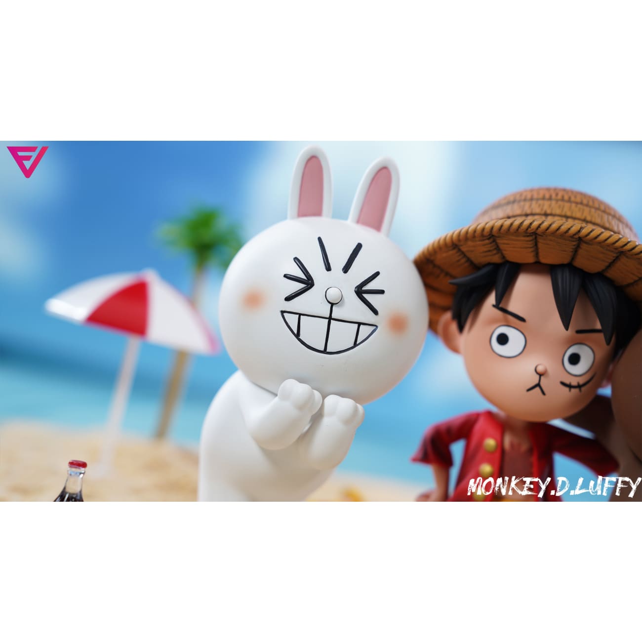 EVE Studio - Q version Luffy & Brown & Cony