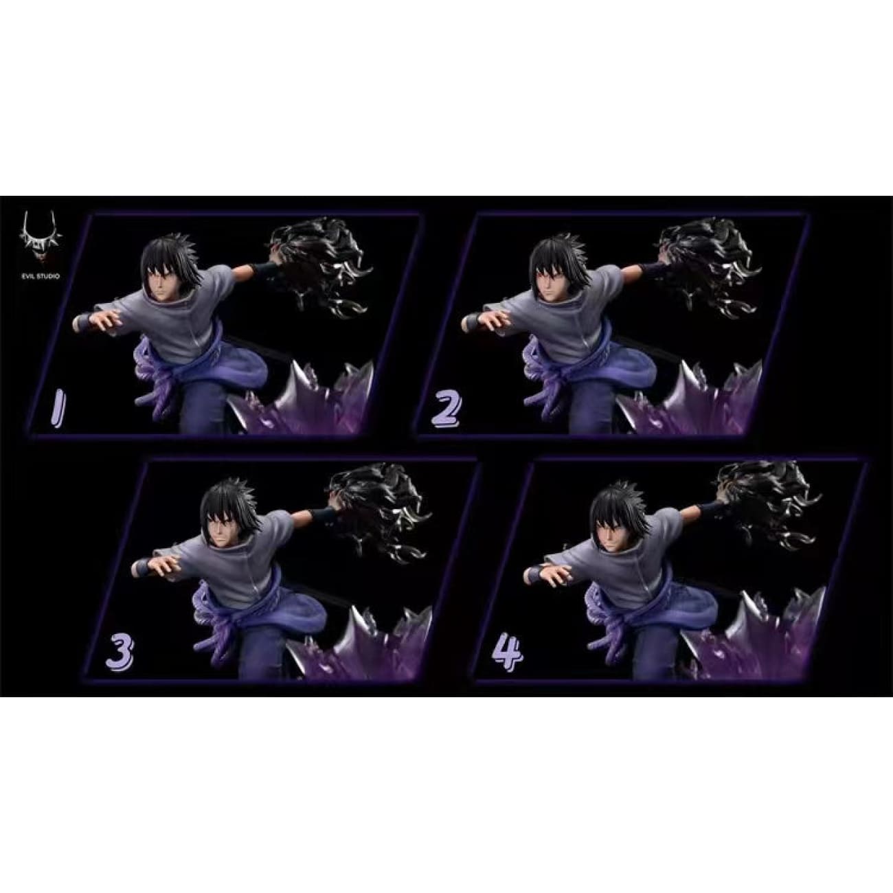 Evil Studio - Uchiha Sasuke (Head Sculpt ONLY)