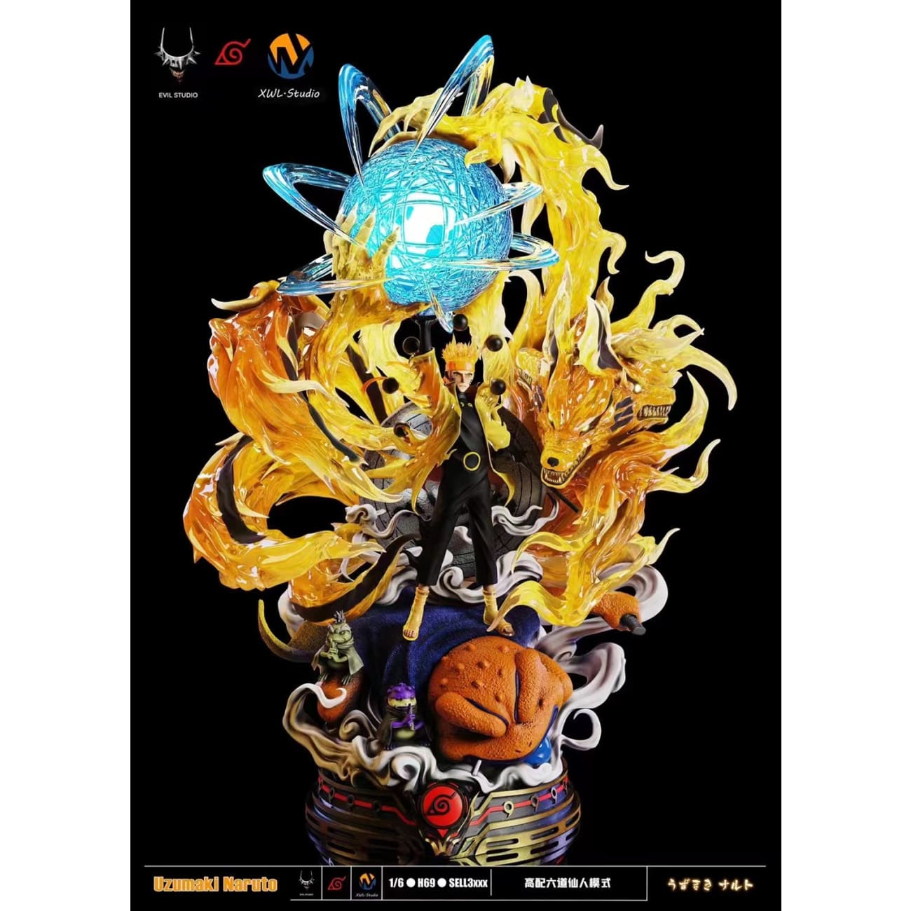 Evil Studio X XWL Studio - Rikudou Uzumaki Naruto [3 Version]