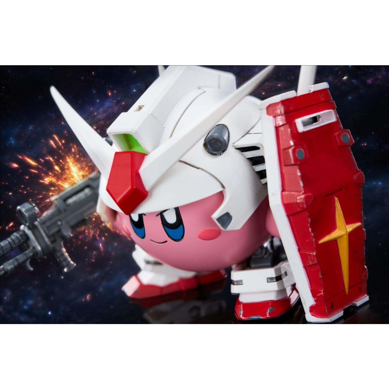 EX Studio - Kirby's Cosplay Gundam