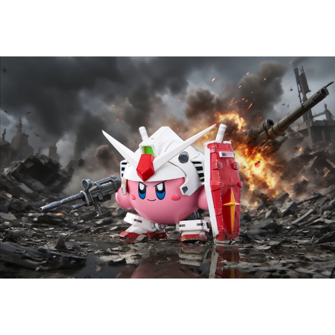 EX Studio - Kirby's Cosplay Gundam
