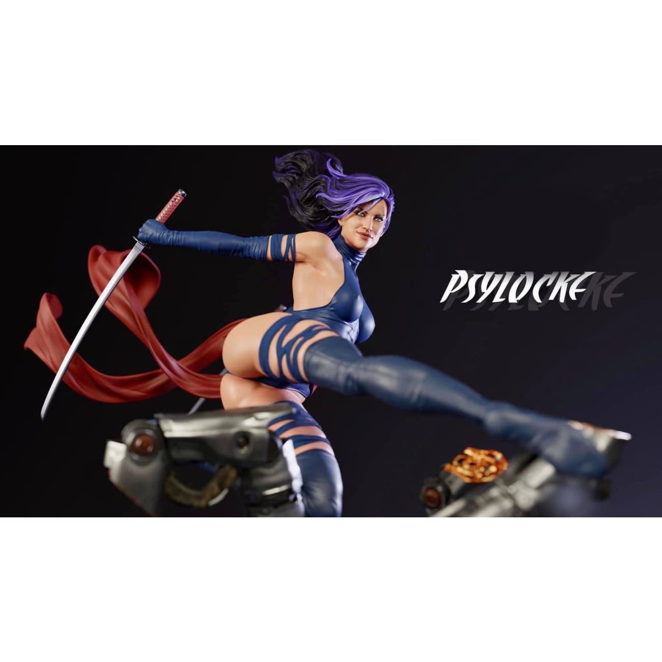 Exoresin - Psylocke 1/4 Scale [2 Variants]