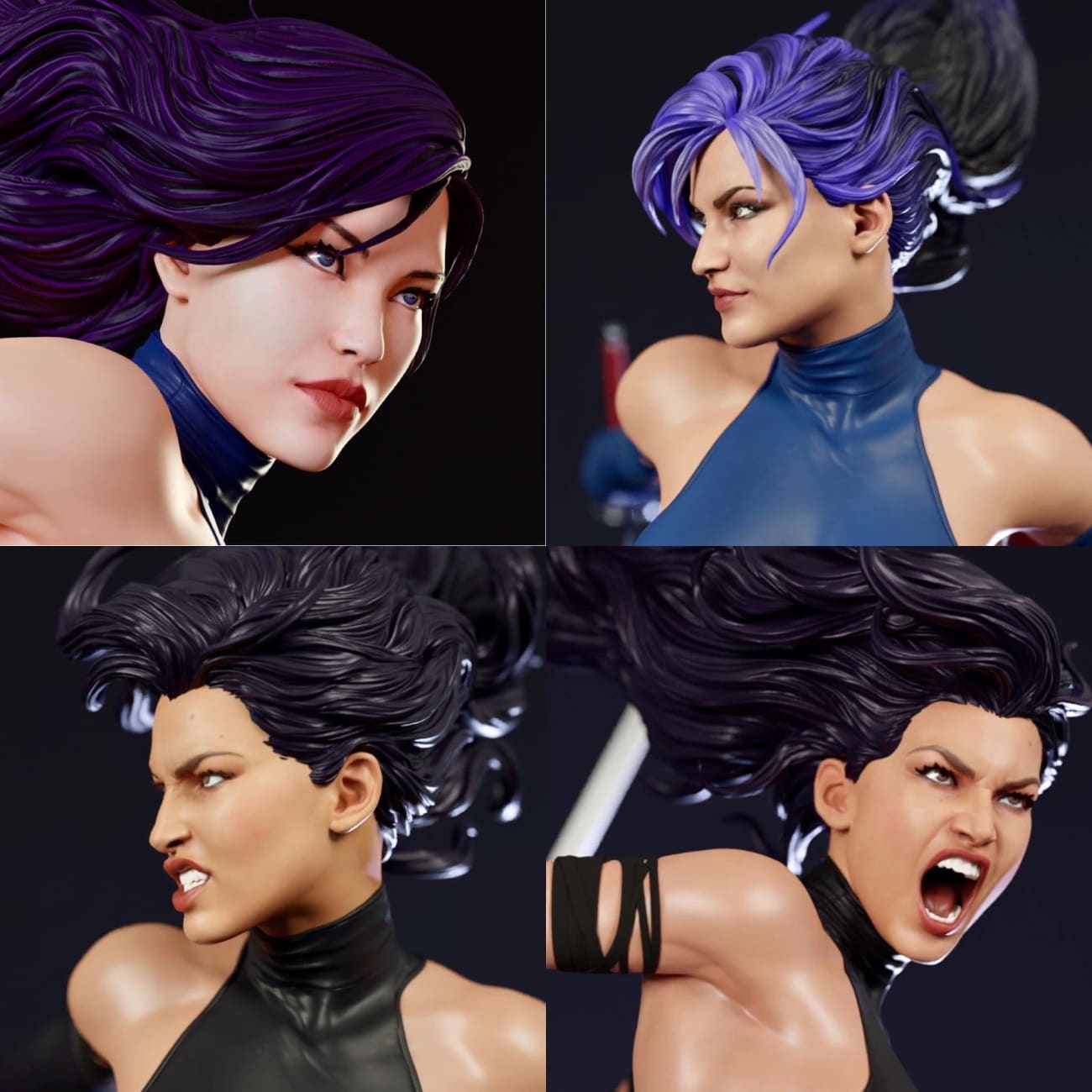 Exoresin - Psylocke 1/4 Scale [2 Variants]