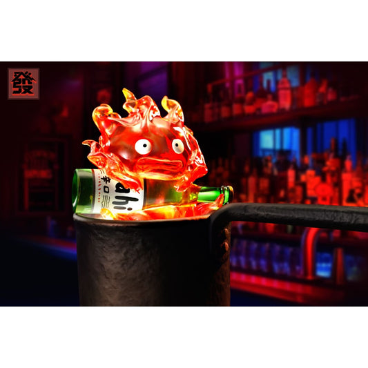 FA Studio - Calcifer Desktop Night