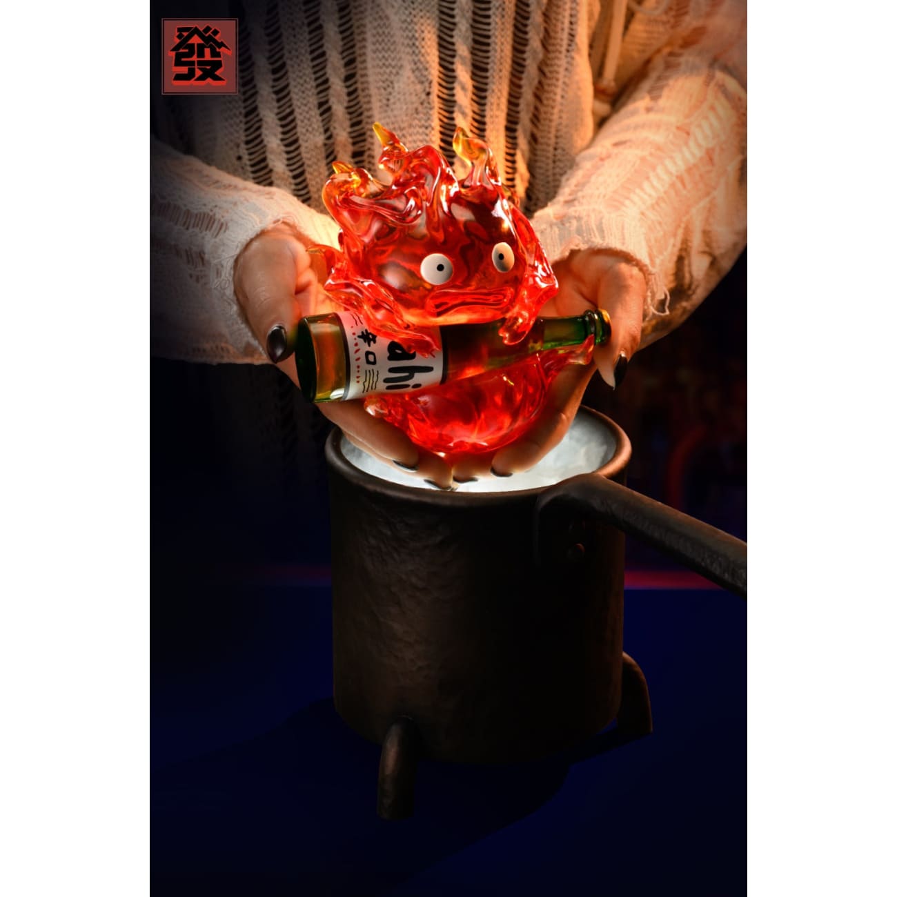 FA Studio - Calcifer Desktop Night