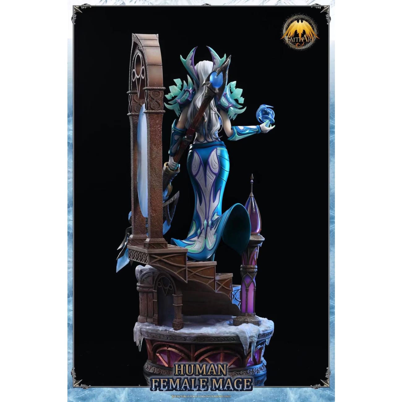 Faith Art - Human Female Mage Frostfire Outfit [1/4 Scale]