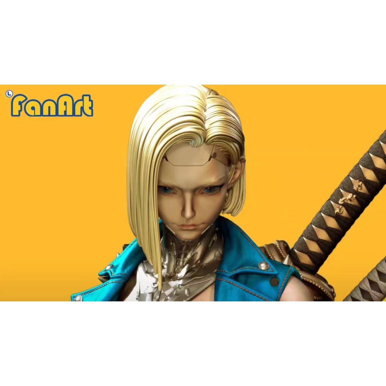 Fanart Studio - Cyberpunk Android 18