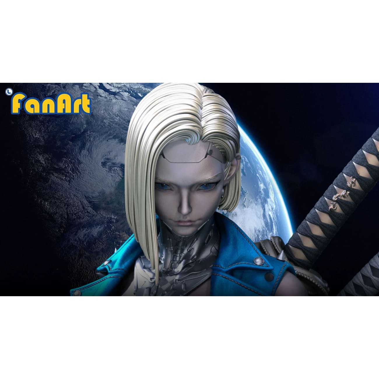 Fanart Studio - Cyberpunk Android 18