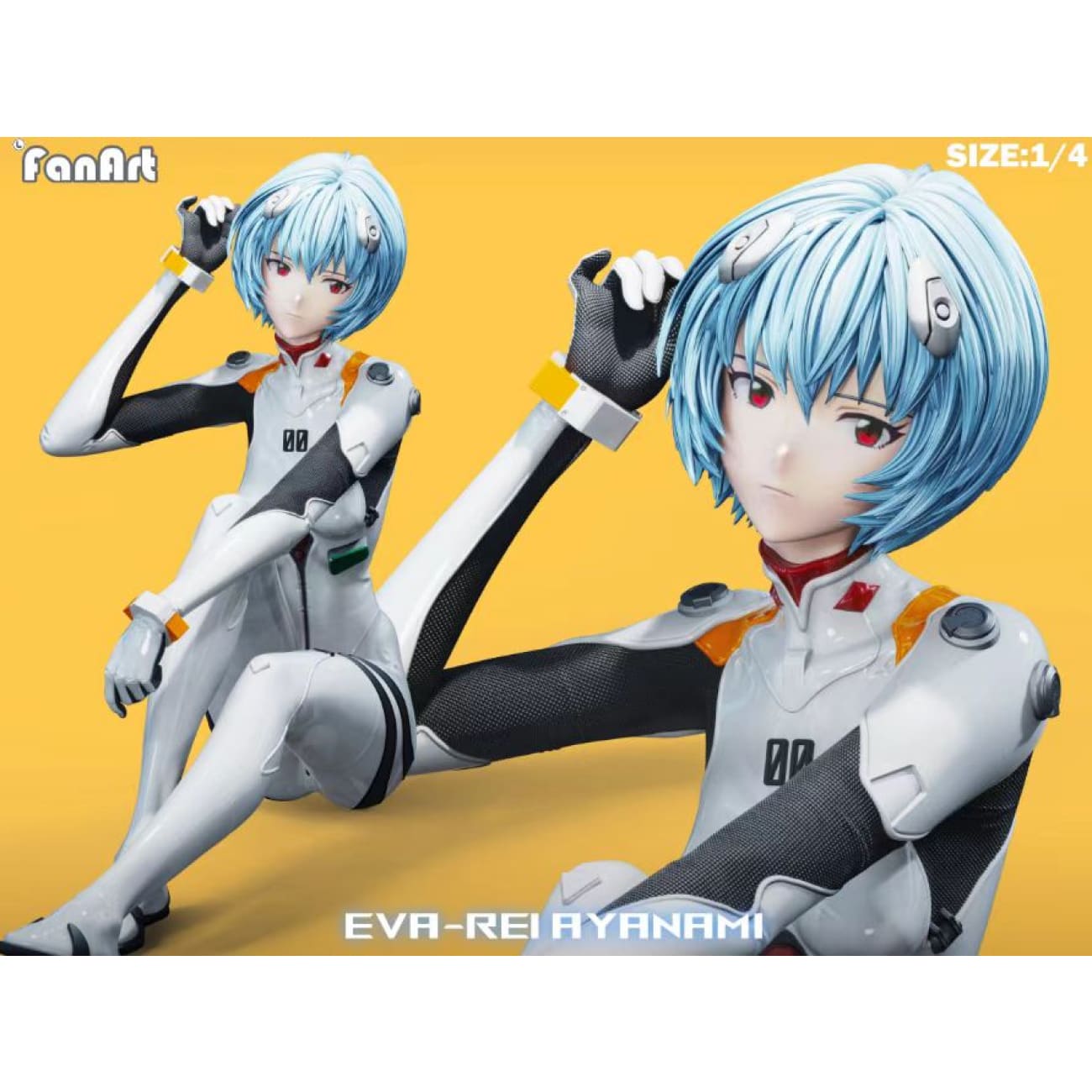 Fanart Studio - I am not Rei Ayanami [2 Variants]