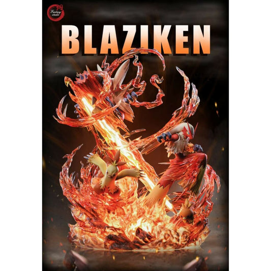 Fantasy Studio - Blaziken Family Blaze Kick