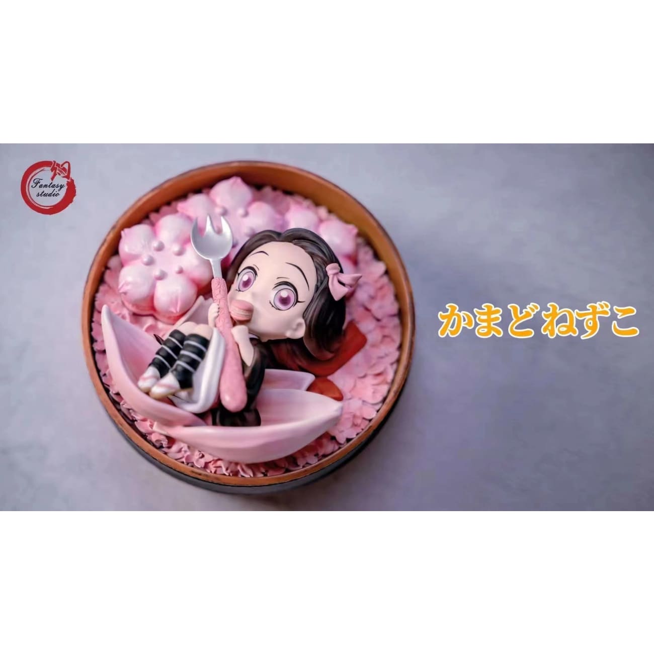 Fantasy Studio - Kamado Nezuko Eating Macaron