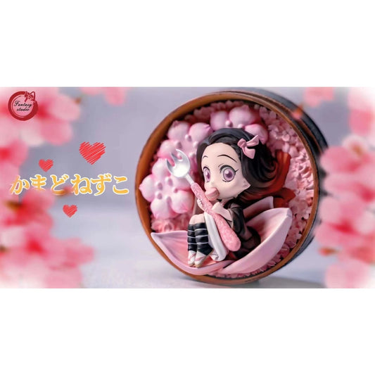 Fantasy Studio - Kamado Nezuko Eating Macaron