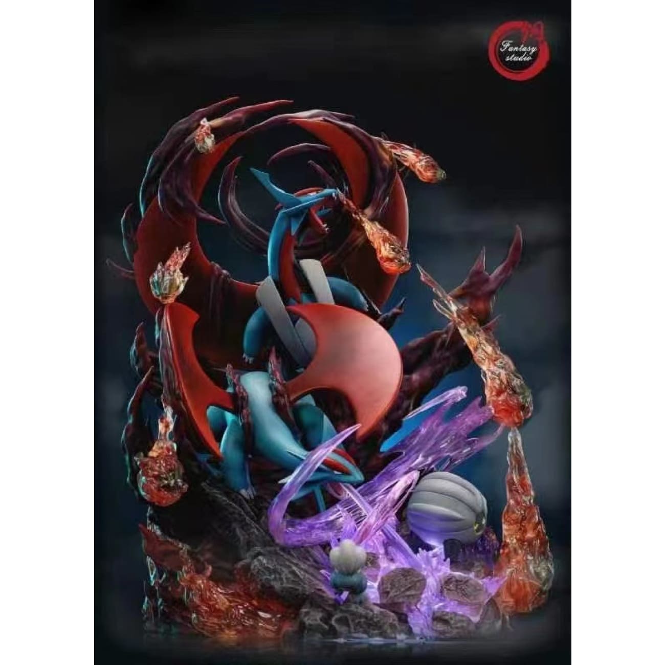Fantasy Studio - Salamence Family 