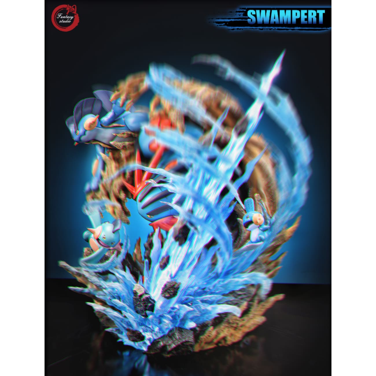 Fantasy Studio - Swampert Family