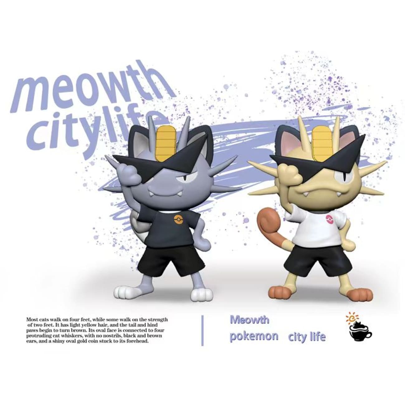 Fei Mao Ying Ri Studio - Meowth City Life [3 Variants]