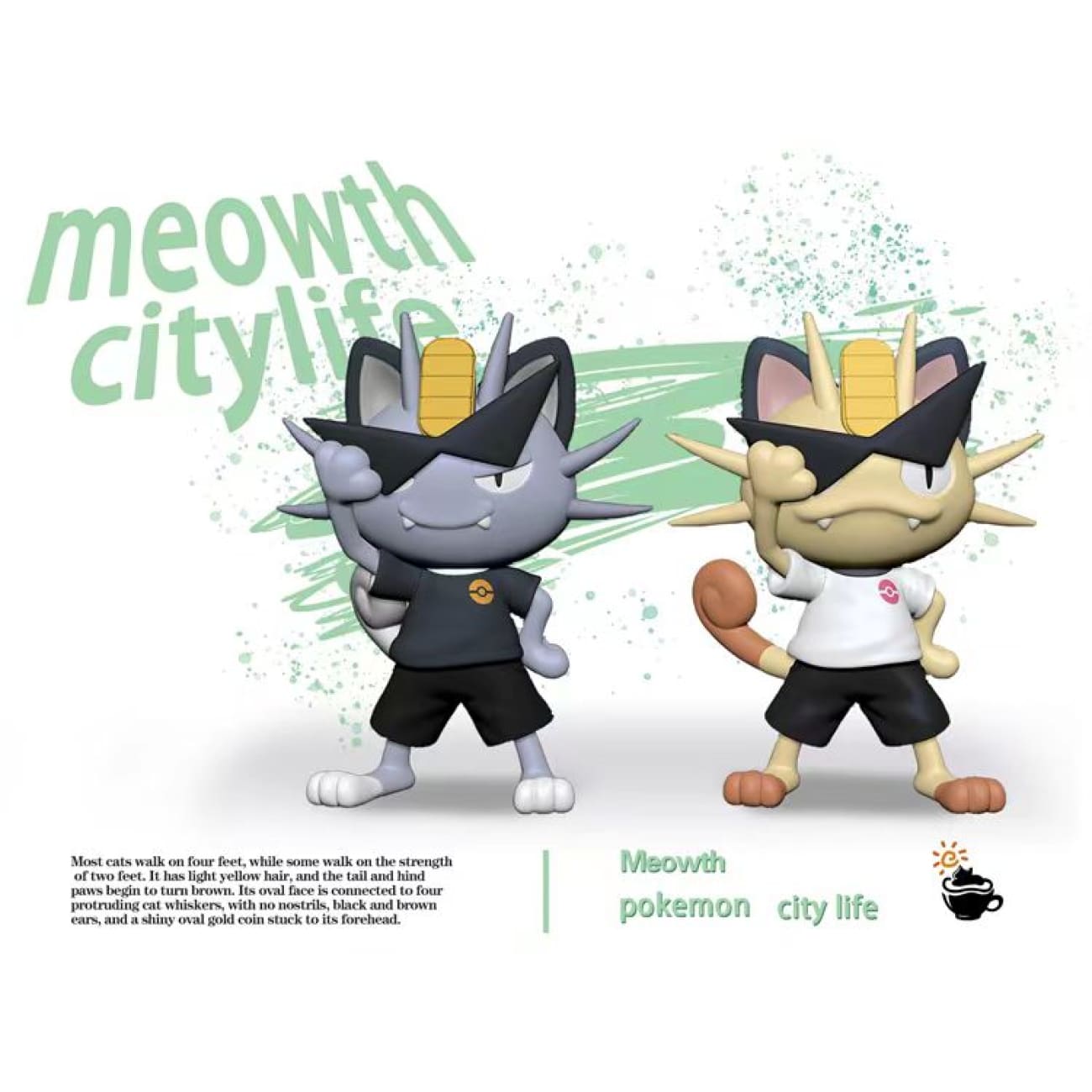 Fei Mao Ying Ri Studio - Meowth City Life [3 Variants]