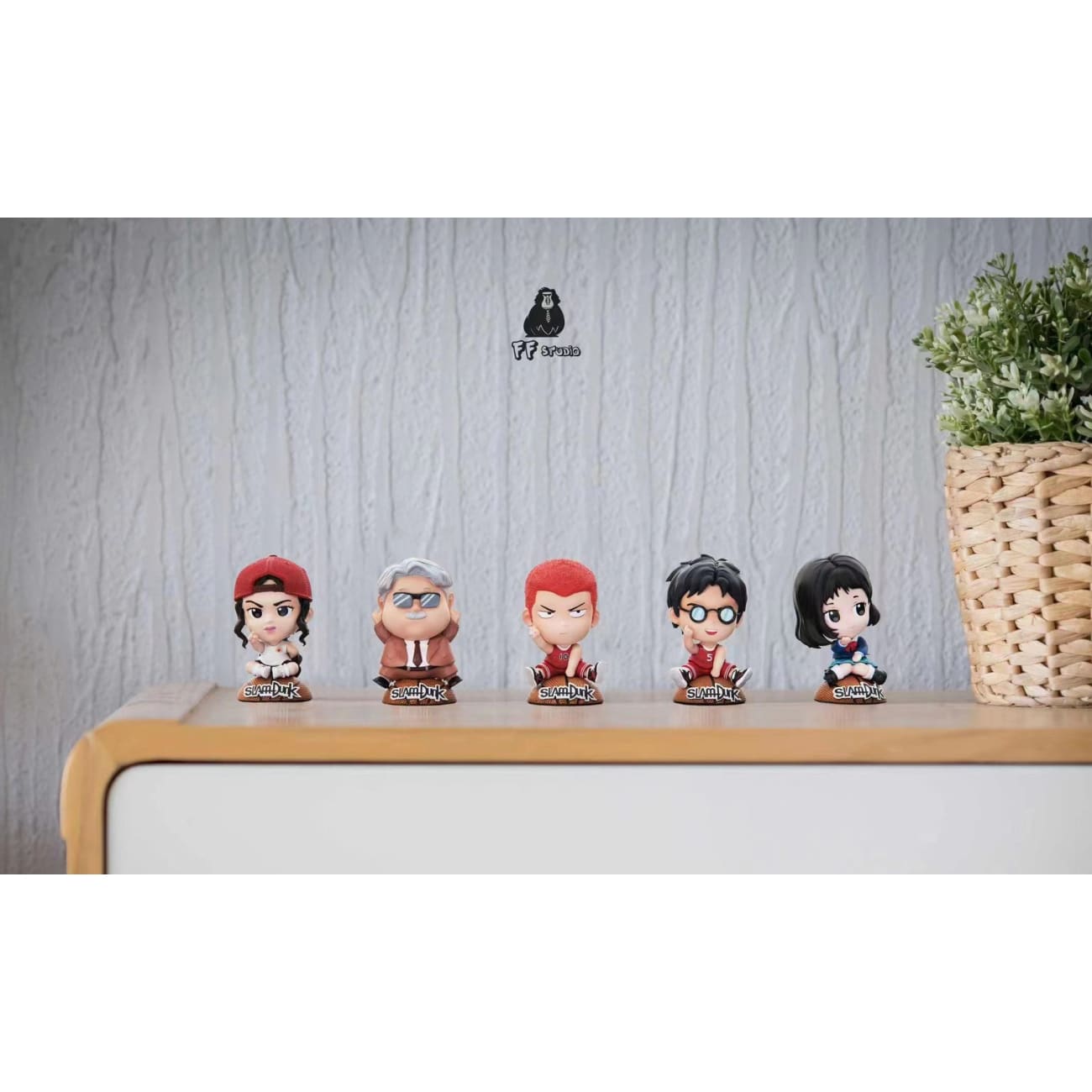 FF Studio - Ayako, Mitsuyoshi Anzai, Hanamichi Sakuragi, Kiminobu Kogure & Haruko Akagi