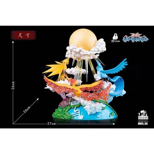 FF Studio - Legendary Birds Moltress Zapdos Articuno